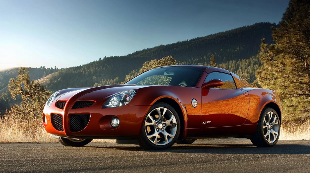 L’esthétique alternative des coupés : Vous aimez les coupés bizarres? Cette Pontiac Solstice GXP 2009 pourrait être la vôtre